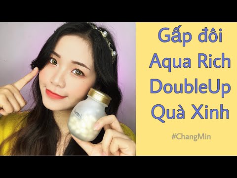 💦REVIEW viên uống cấp nước InnerB Aqua Rich Doubleup| Chang Min