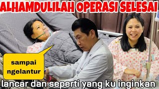 ALHAMDULILAH OPERASI SELESAI DAN LANCAR ( JADI NGELANTUR KARENA BERJAM2 DI RUANG OPERASI) SEMANGAT