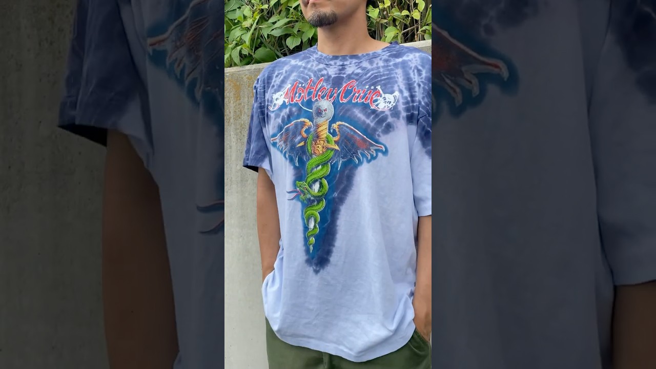 Deadstock 1989 Mötley Crüe /モトリー・クルー VINTAGE バンド