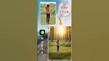 Hypic App Tutorial 2025 – AI Background Change & Cinematic Edit