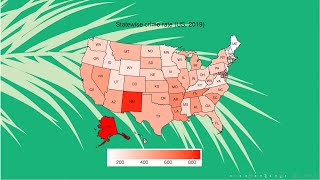 How to plot state-level data across the US in R using ggplot2? | StatswithR | Arnab Hazra