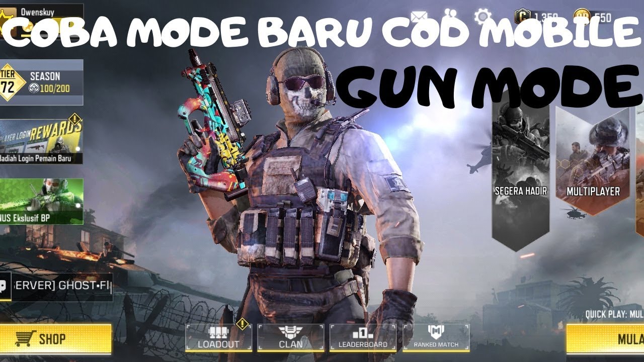 Gun Mode di Call of Duty Mobile,Mantap abiss!! - 