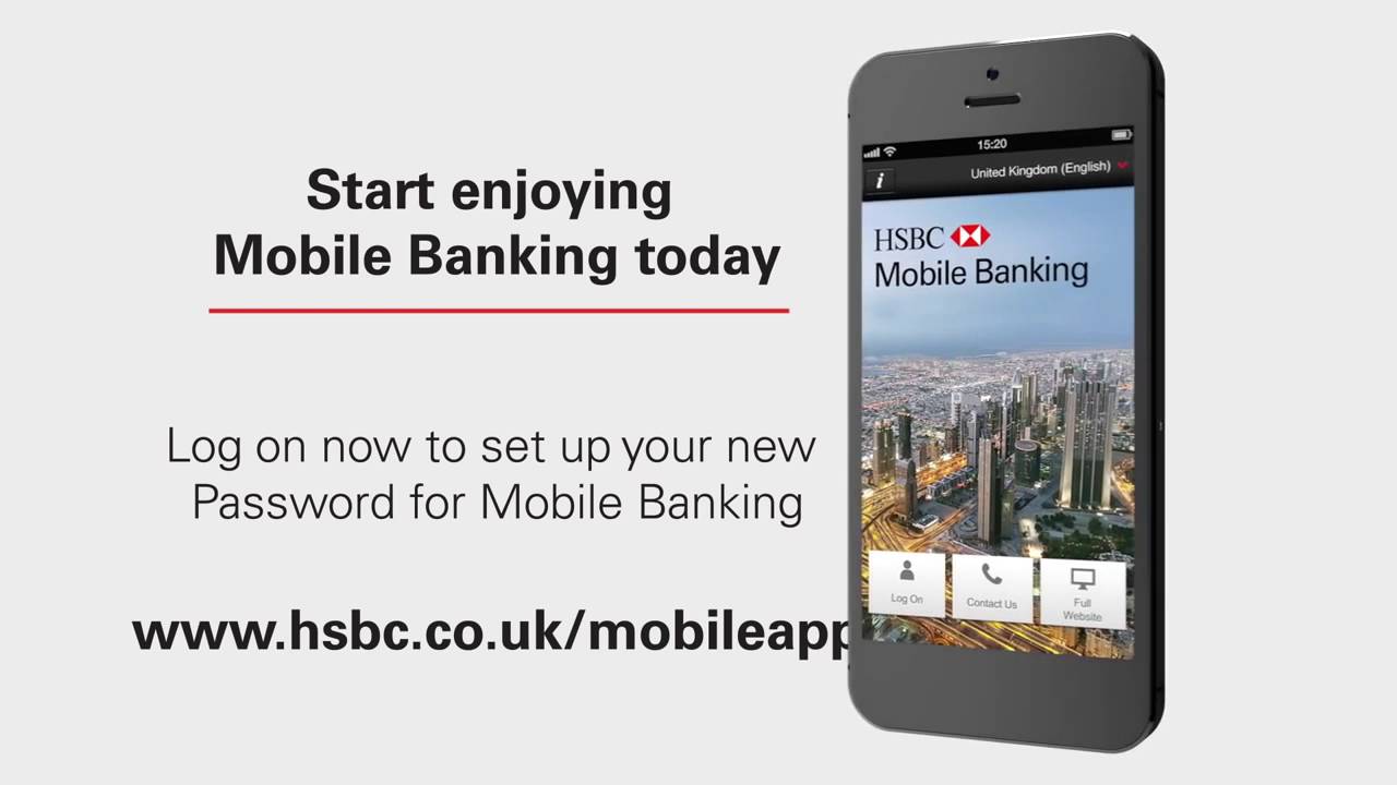 HSBC Mobile Banking App How to Register - YouTube