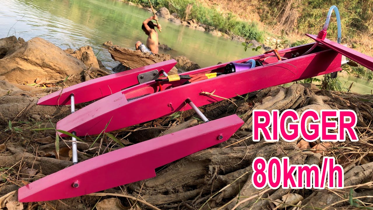 Hướng dẫn lắp kit cano rigger tự chế với tốc độ 80km/h