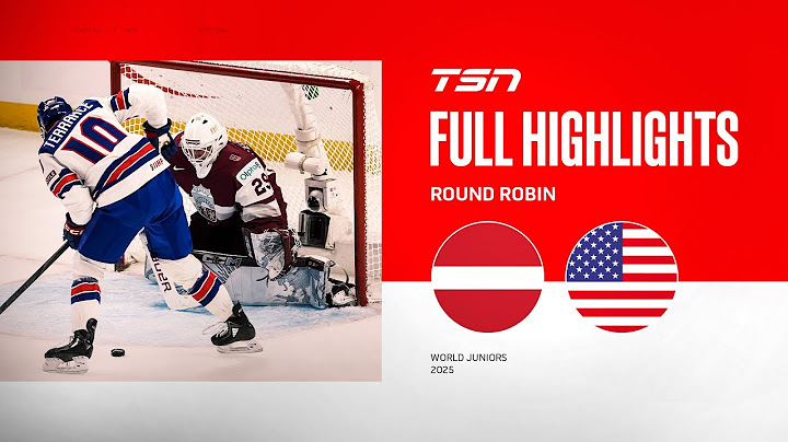 2025 World Junior Championship Highlights: United States vs. Latvia
