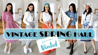 SPRING OUTFITS - Vintage Haul - Vinted Purchases