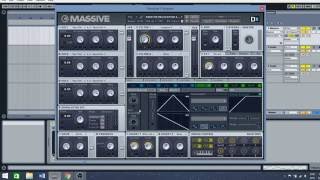 NI Massive Tutorial How to make FEED ME Relocation Pluck Synth tutorial