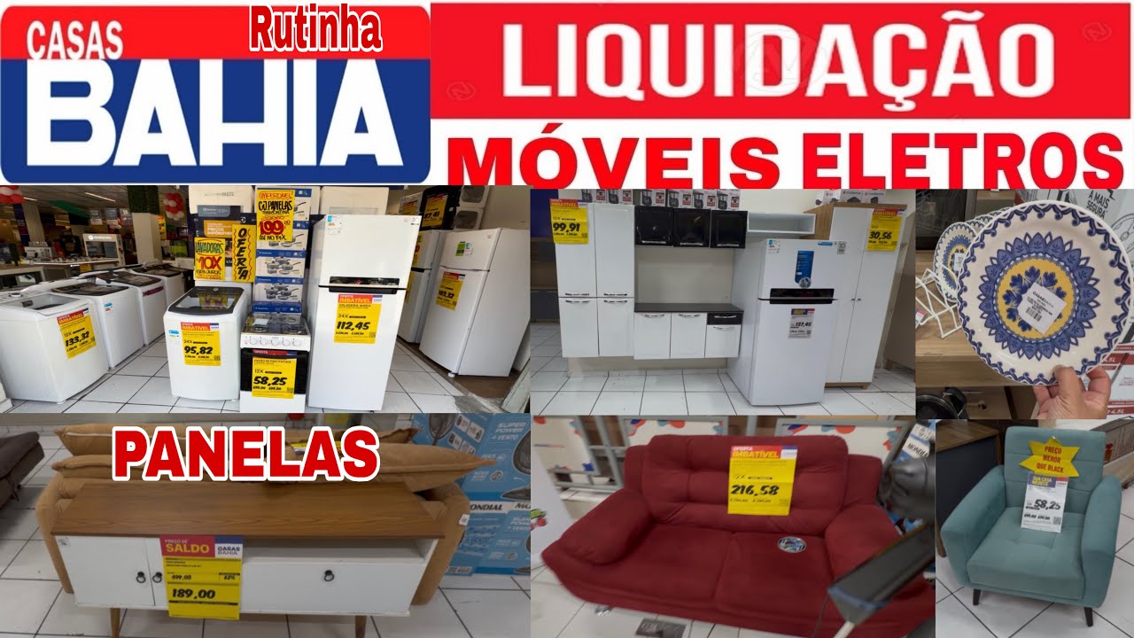 CASAS BAHIA - GREAT DEALS FOR YOUR HOME - SOFA, KITCHEN, TABLE AND DISCOUNT SALE AT CASAS BAHIA
