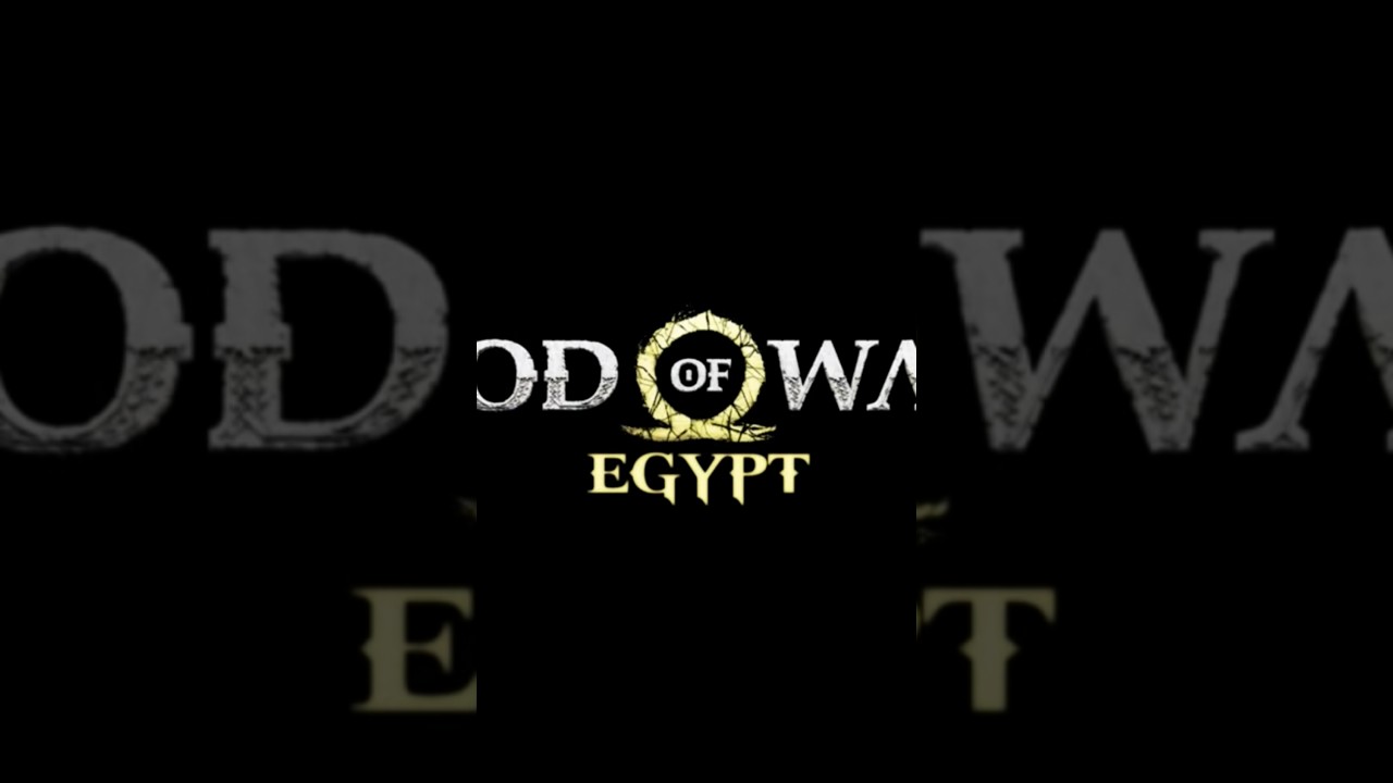 #GODofWARegypt