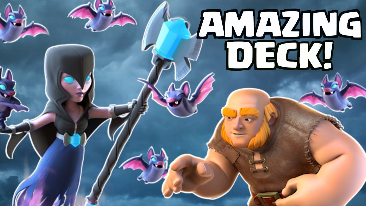 Giant Night Witch Deck Guide Clash Royale - YouTube.