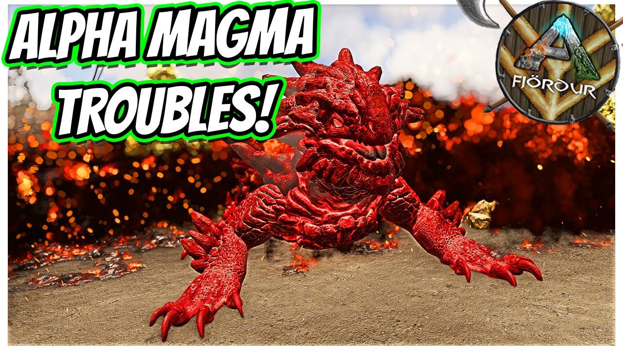 HUNTING AN ALPHA MAGMASAUR AND GETTING DESTROYED BY A SPIRIT WYVERN! | Ark Primal Fear Fjordur Ep 13