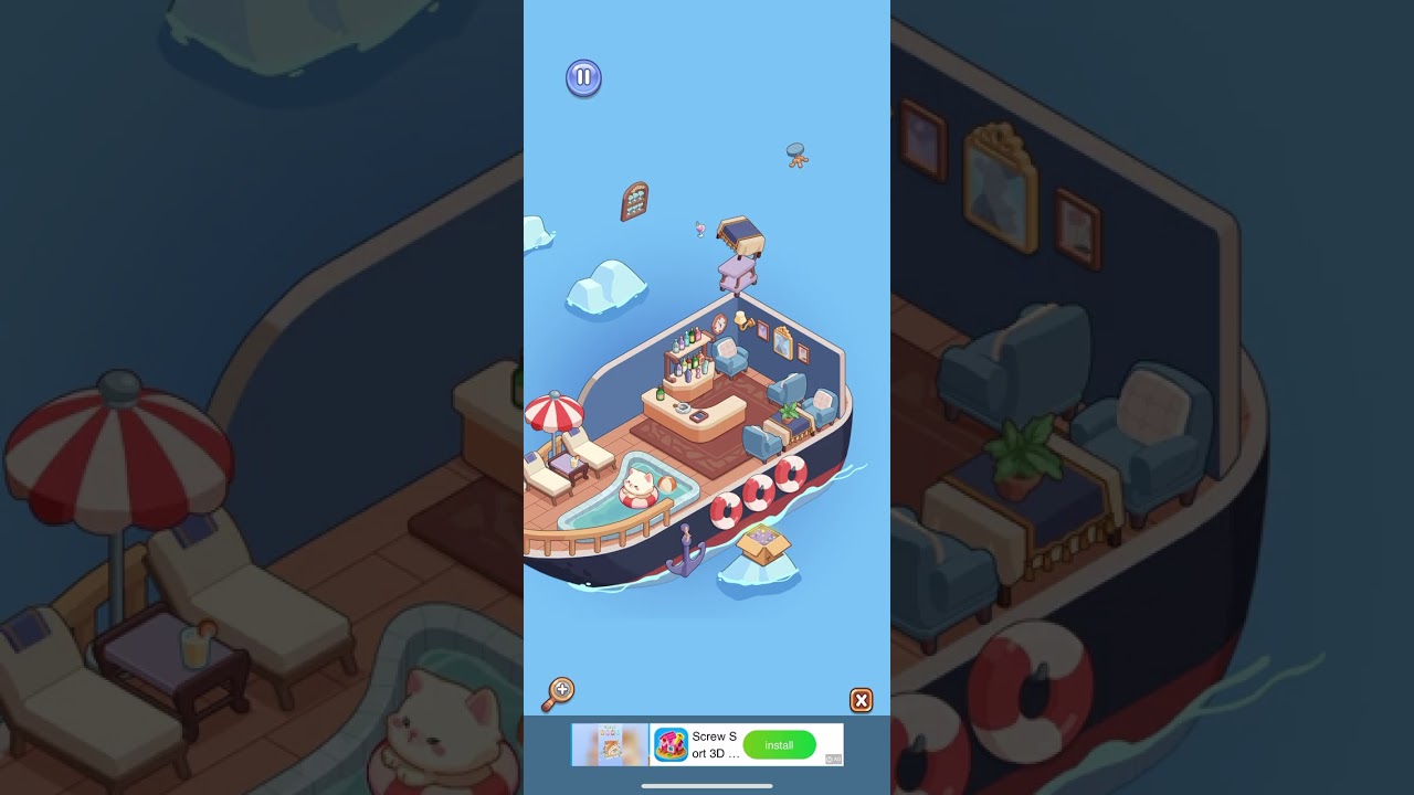 Room Decor: Lovely Home – Level 152 Walkthrough | Luxury Cruise Ship 🚢🌊✨