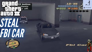 GTA 3 | Story Missions | Love's Disappearance And Stealing FBI Car