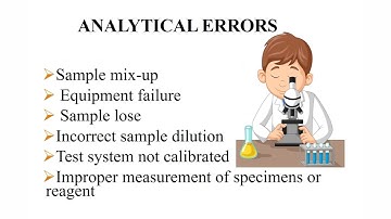 Pre-analytical, analytical & post analytical errors in laboratory @mltinformations3289