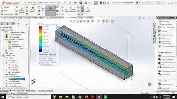 SolidWorks 3-D Simulation on Rectangular Duct w/ Given Boundary Conditions