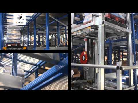iCube automatic pallet sorting system
