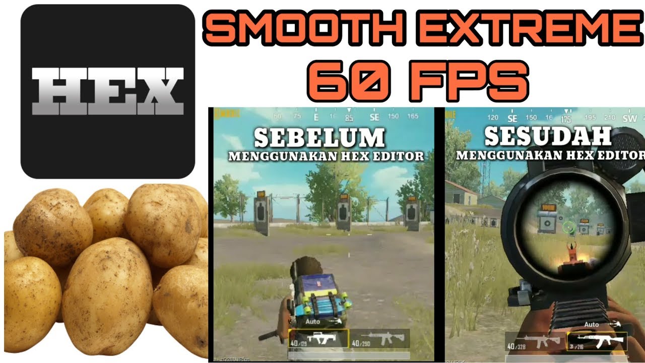 TUTORIAL HEX EDITOR PUBG MOBILE - LOCK 60 FPS TANPA LAG - YouTube