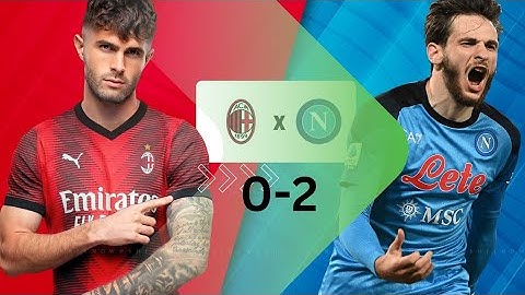 Extended highlights ।। AC MILAN VS NAPOLI (0-2) । ALL Goals and highlights । Lukaku, sereiA league.