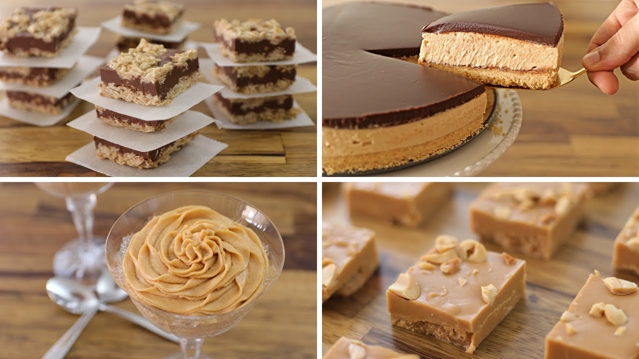 4 Easy No-Bake Peanut Butter Dessert Recipes