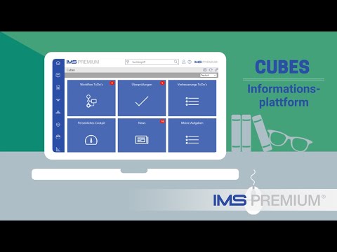 IMS PREMIUM - Informationsplattform Cubes (Dashboard)