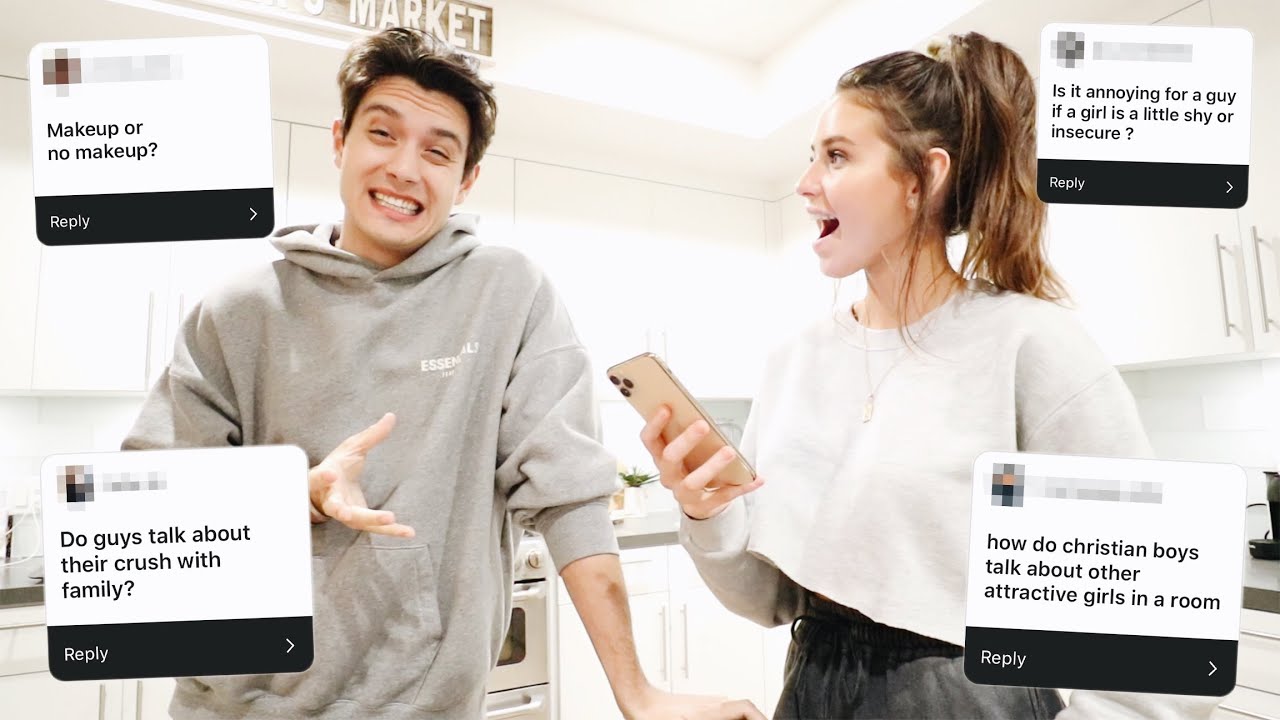 Задаю мужу пикантные «мужские» вопросы (он такой милый, хахаха)