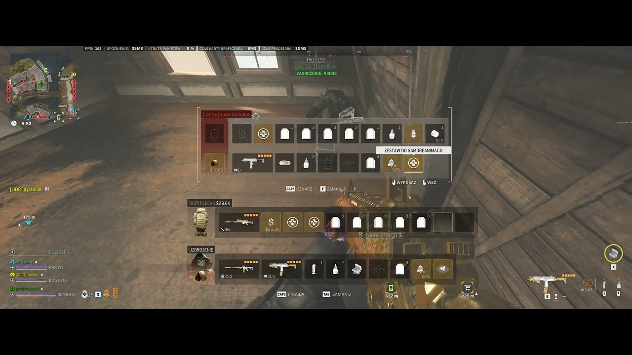 Warzone DMZ 1vs3 between Zoo and Terminal 13/11/2025