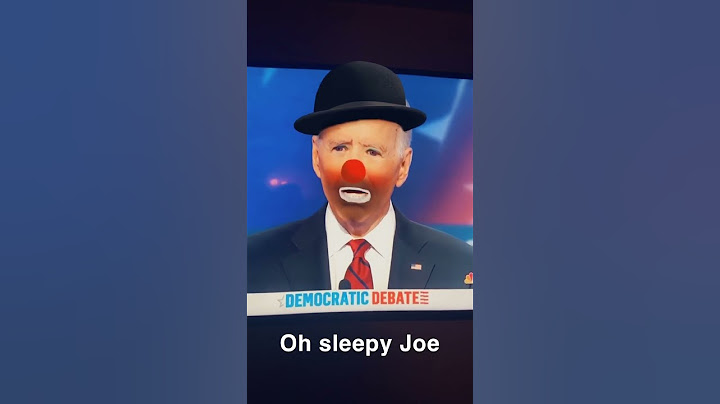 This clown can’t even make sentences