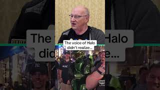 How the voice of Halo learned the game was MASSIVE 🤯 #shorts