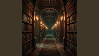 Dark Academia Ambient for Echoing Corridor Study