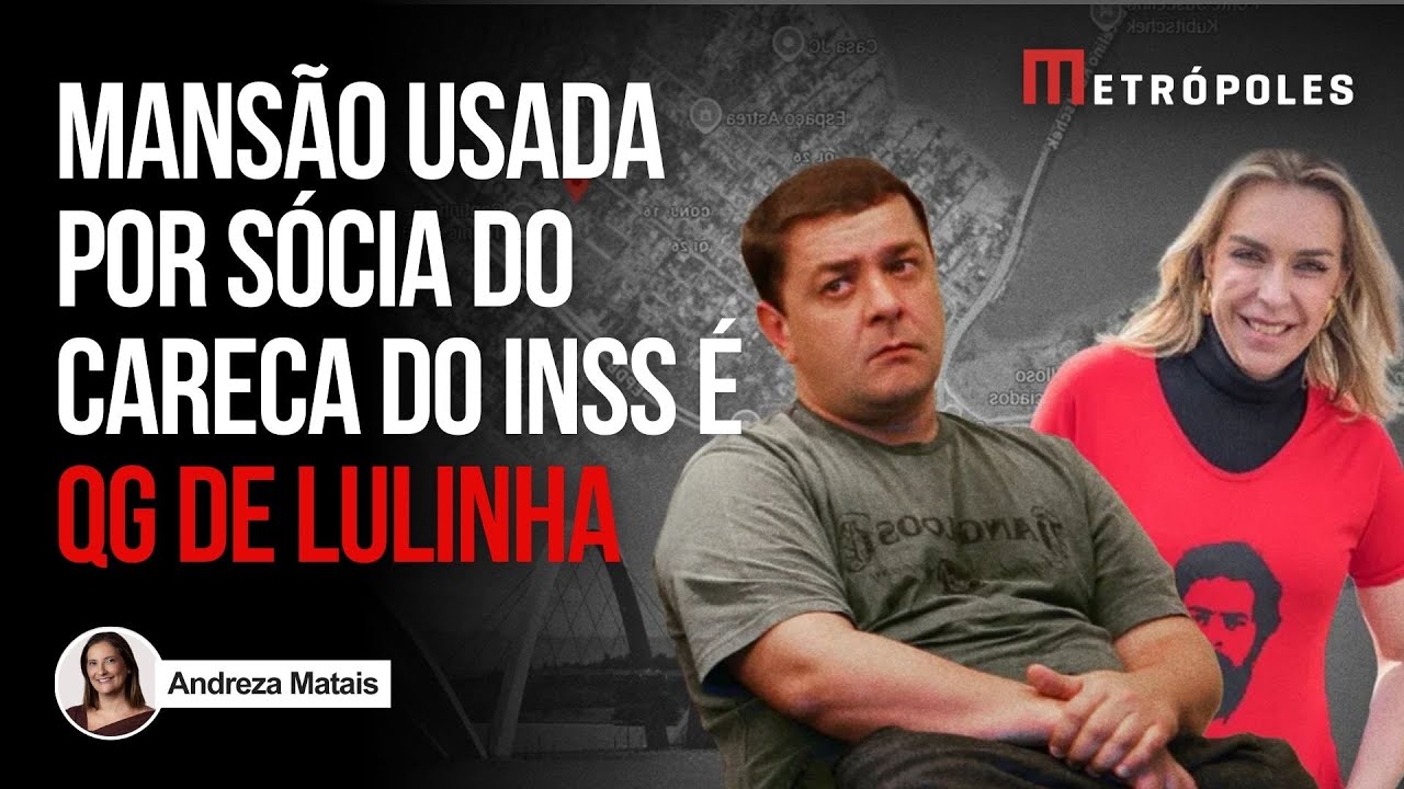 QG de Lulinha em Brasília é mansão usada por sócia do Careca do INSS