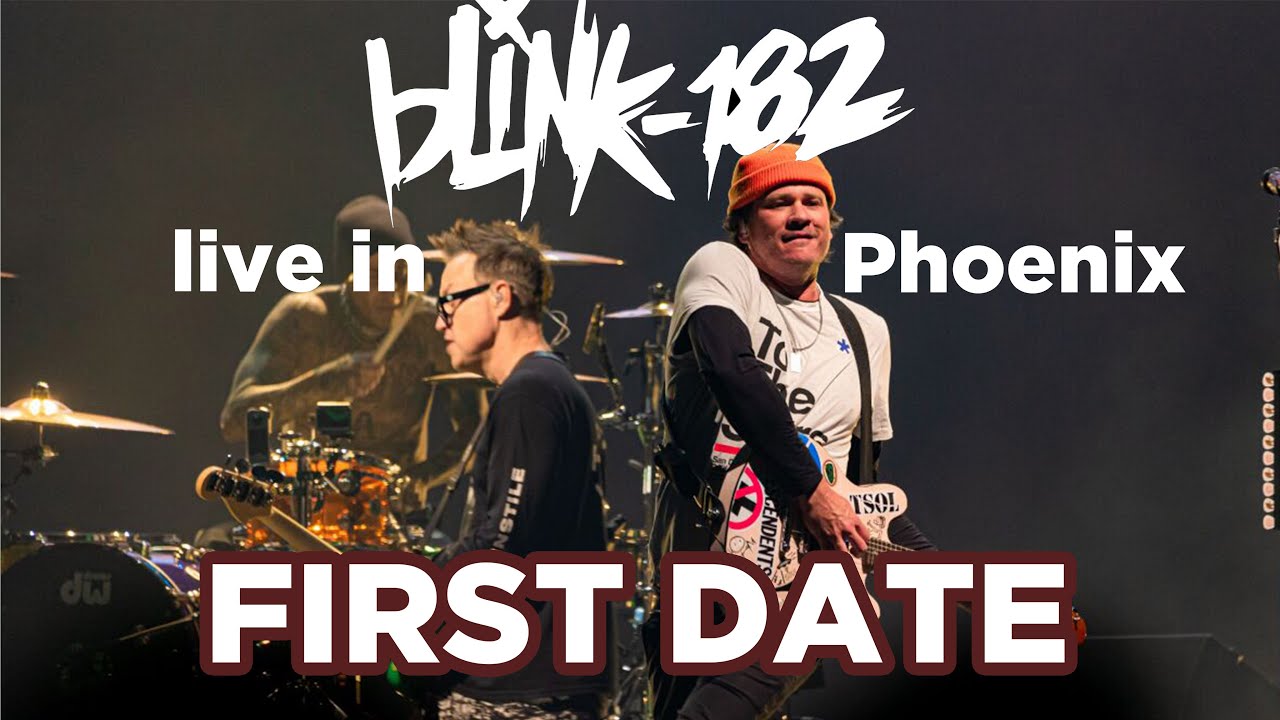 First Date (live) - Blink-182 [Footprint Center - Phoenix AZ] - YouTube