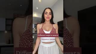 Diferentes formas de usar un bikini 👙