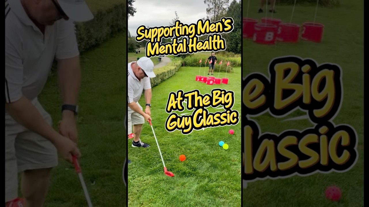 Loving the power that golf has to give back and foster change 💕⛳️💕 #mensmentalhealth