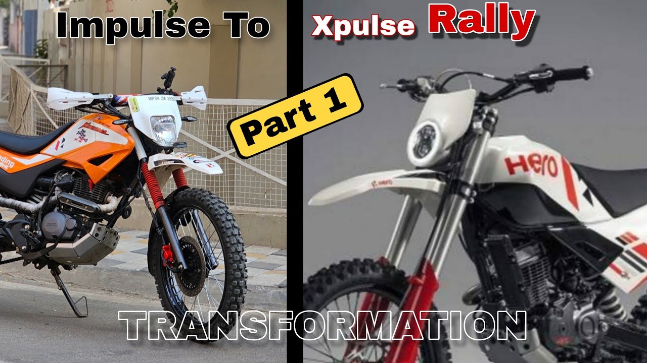 Xpulse Rally Modification With Karizma R Engine | It's Time To Update Our Dirt Bike 😃 PART 1