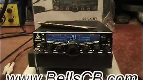 Cobra 29LXBT Tune-up Report