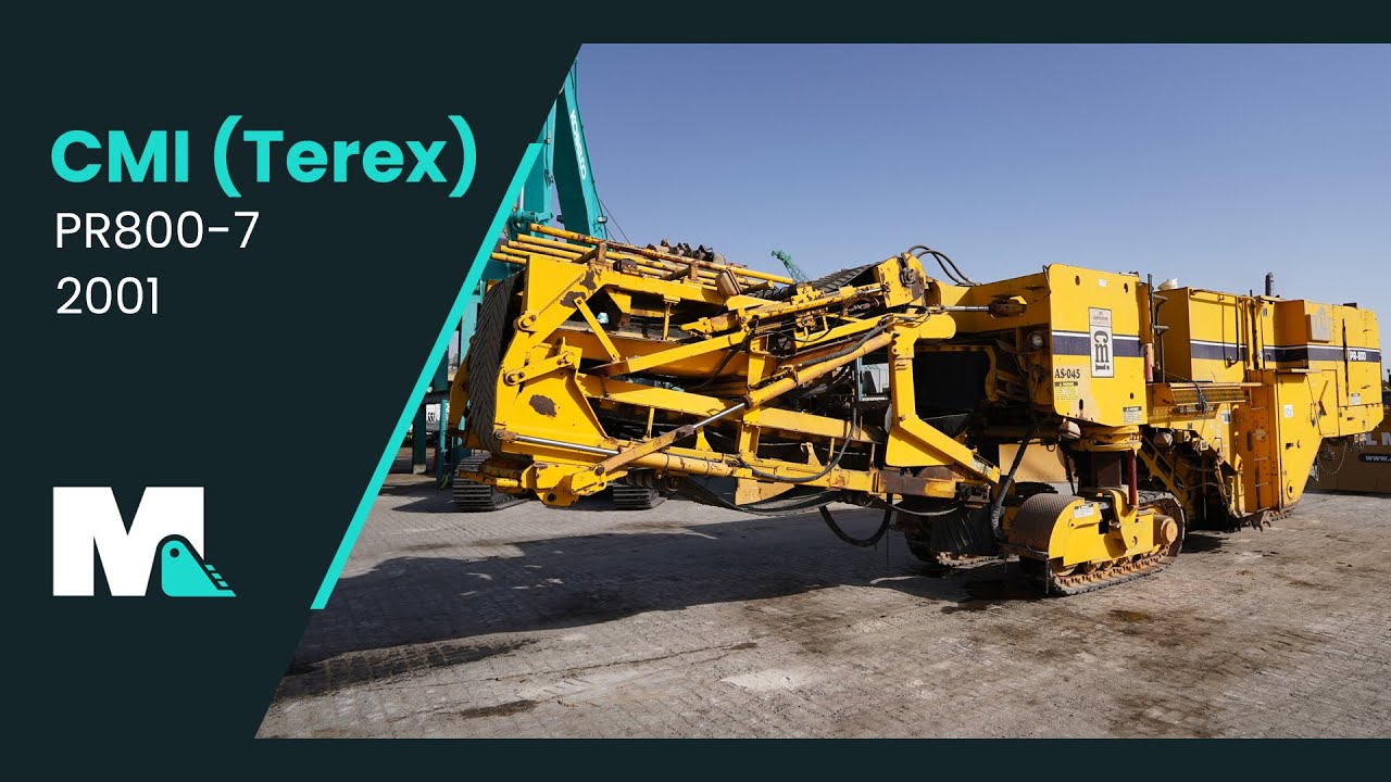 CMI (Terex) PR800-7 Road Cutter | 2001