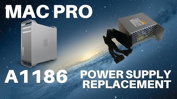 Mac Pro A1186 - Power Supply Replacement (2006 and 2008)