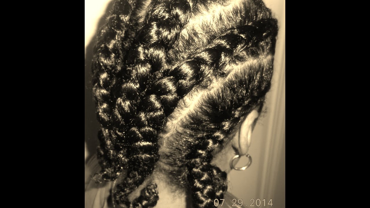 Corn Rows Curly Hair Easy YouTube