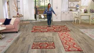 Mohawk Belgravia Woven Rug Collection auf QVC