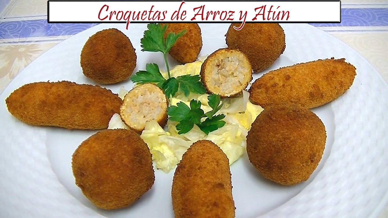 Croquetas de Arroz y Atún | Receta de Cocina en Familia ...