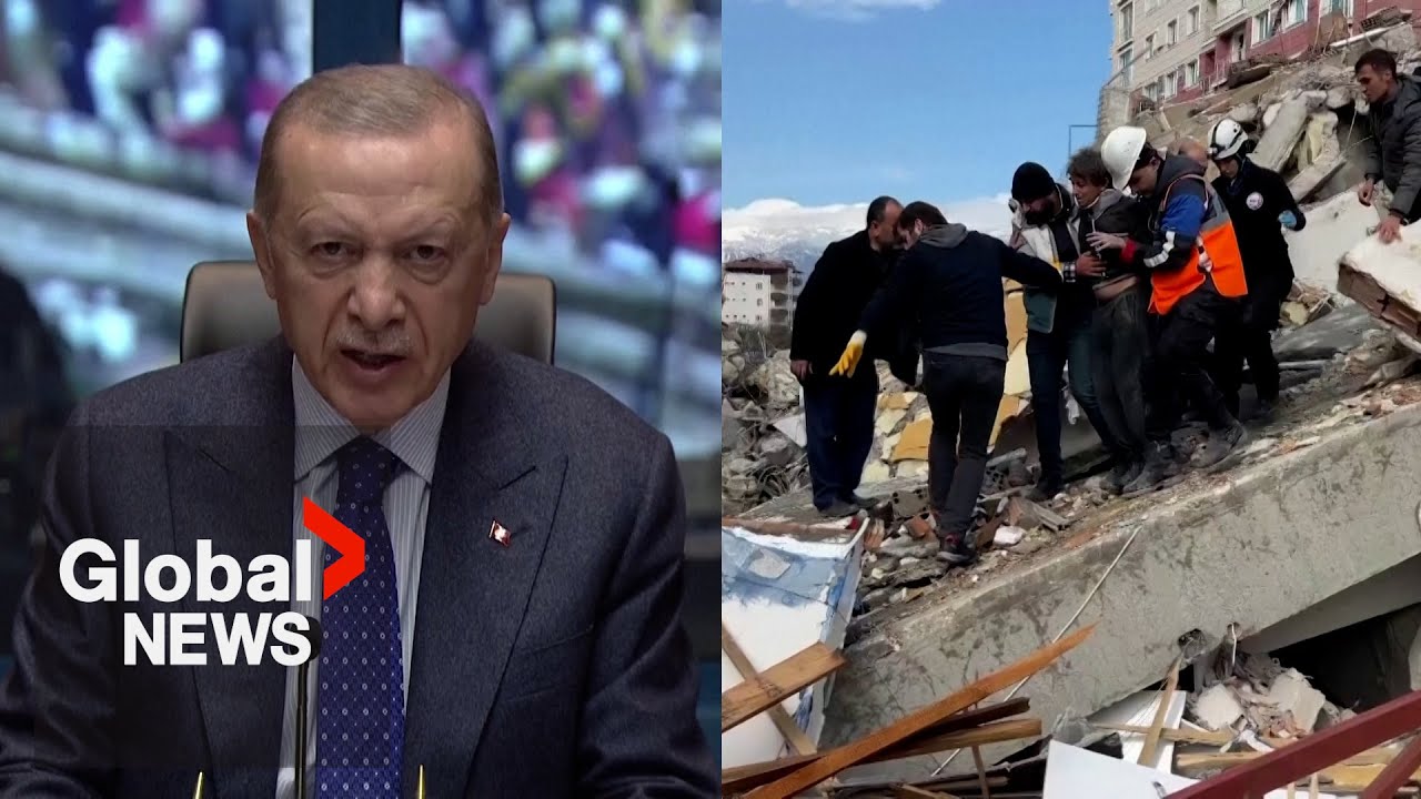 Turkey earthquake Erdogan declares 3month state of emergency as