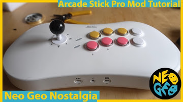 Neo Geo Arcade Stick Pro Mods! Sanwa Stick with Seimitsu Buttons! Making the Pro PRO! Tutorial