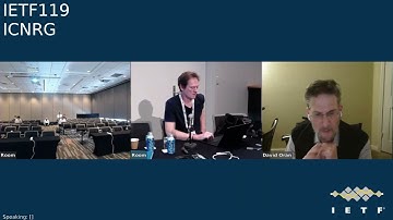 IETF 119: Information-Centric Networking (ICNRG) 2024-03-20 03:00