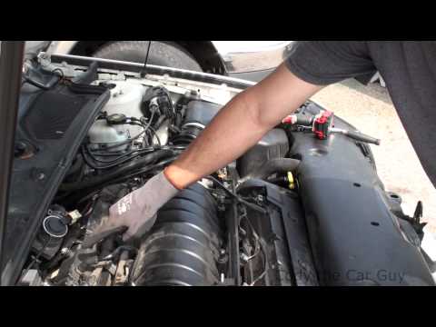 Cadillac deville P0351 and P0352 ignition coil A and B location