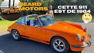 Cette Porsche 911 Targa est de 1984 !  Backdating Carrera 3.2