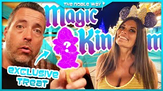 Trying The New Seven Dwarfs Specialty Cone PLUS Closing Down Magic Kingdom With No Wait Times! screenshot 2