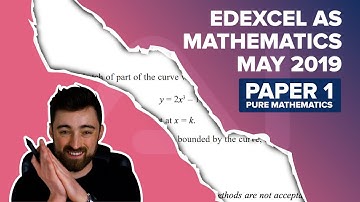 Edexcel AS Mathematics May 2019 Paper 1 - Pure Mathematics Guided Solutions (YEAR 12 MATHS)