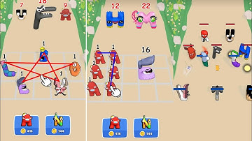 Alphabet Merge: Monster Master All Levels Gameplay Walkthrough Android IOS