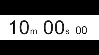 10 minutes timer ( Countdown ) Copyright free | No background music