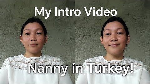 Introduction Video Sample || Filipina Nanny/Household Worker in Turkey